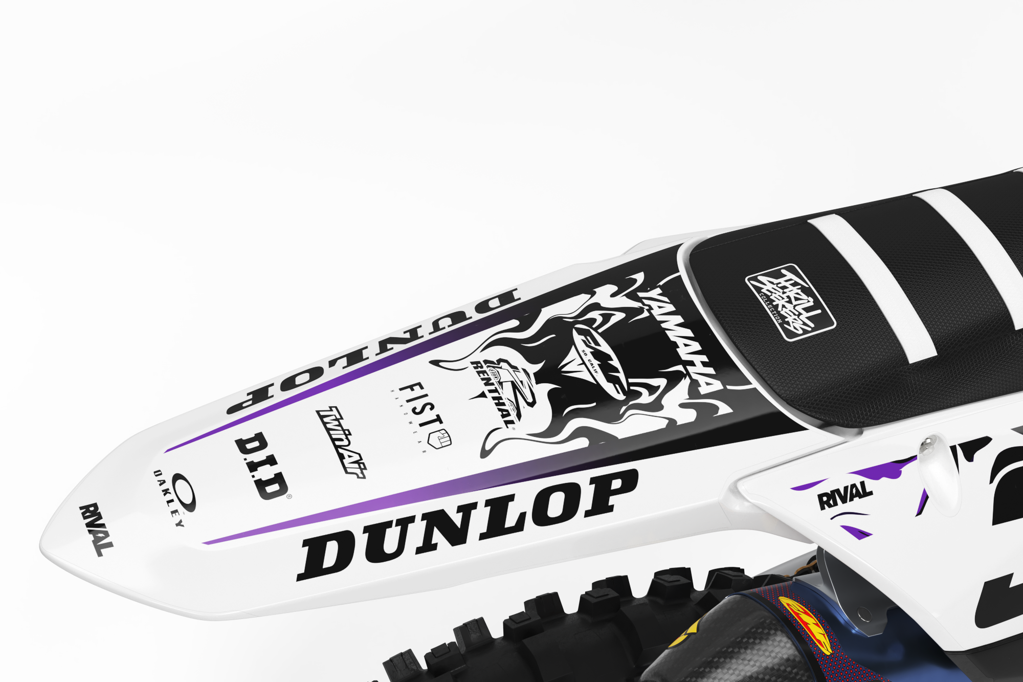 YAMAHA PALATINO WHITE Graphics Kit - Image 4