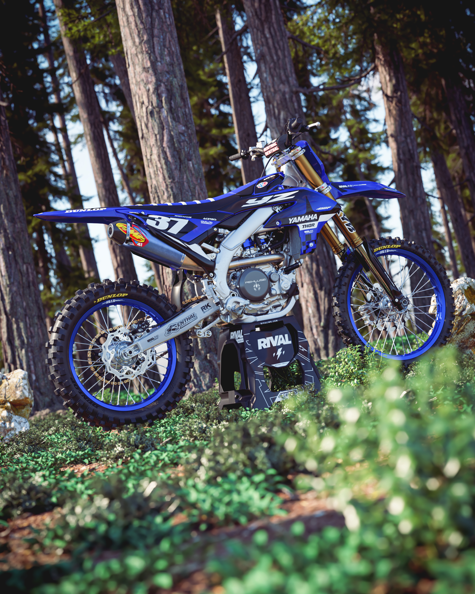 YAMAHA PORSCHA Graphics Kit - Image 2